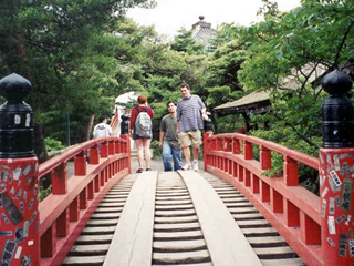 A Bridge to a Japanese Shrine
